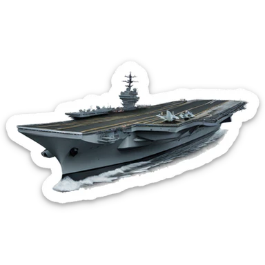 aircraft carrier sticker