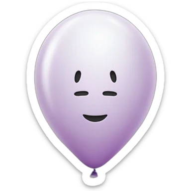 balloon-shaped-like-a-1 sticker