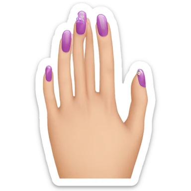 Manicure sticker