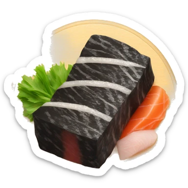 Wagyu sashimi  sticker