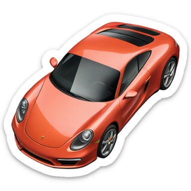 Porsche  sticker