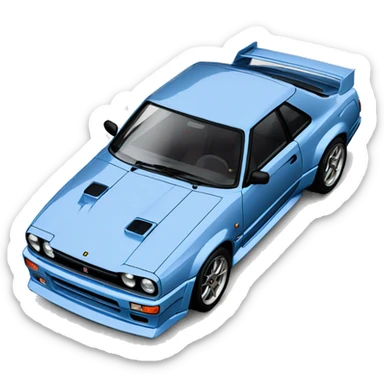 GTR skyline r30 sticker