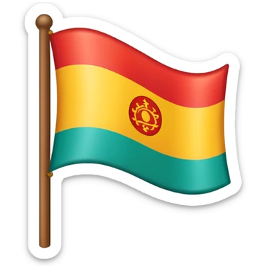 gipsy flag sticker