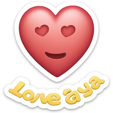 Love ya sticker