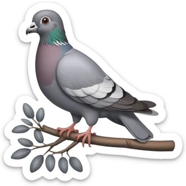 pigeon sticker