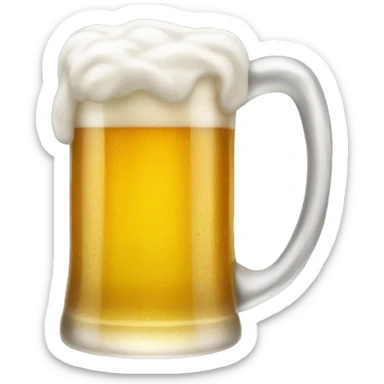 beer mug sticker