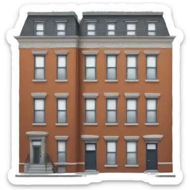 NYC style apartment sticker