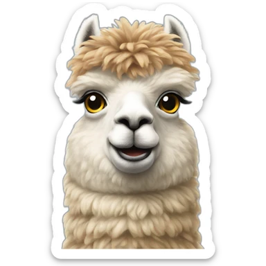 alpaca-in-austria sticker