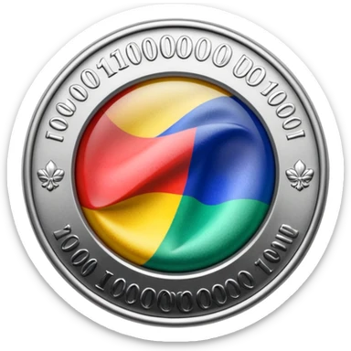 100 russian rubles sticker