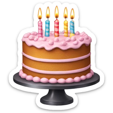 Birthday cake  sticker