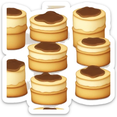 Souffle pancake sticker