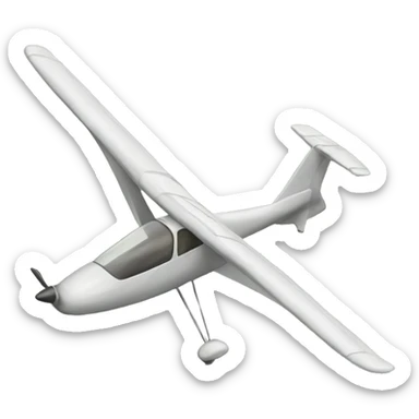 Glider sticker