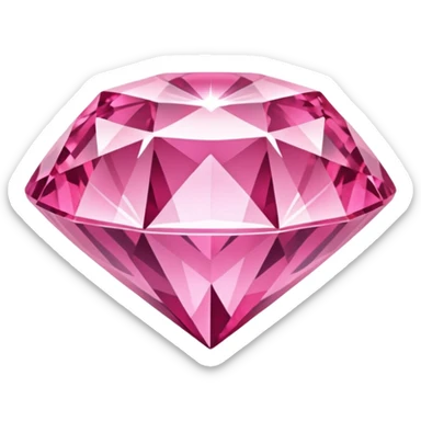 Pink diamond emoji I want only the emoji not a picture sticker