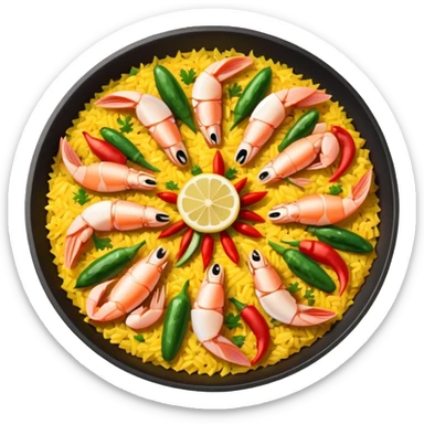 Paella sticker