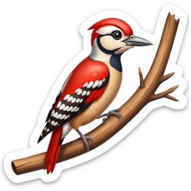 woodpecker sticker
