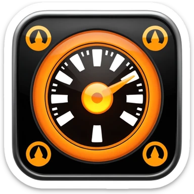 Engine management warning light  sticker