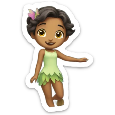 “disney fairies” with huge wings sticker