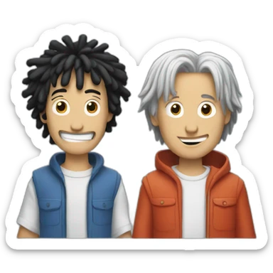 cute bill and ted sticker