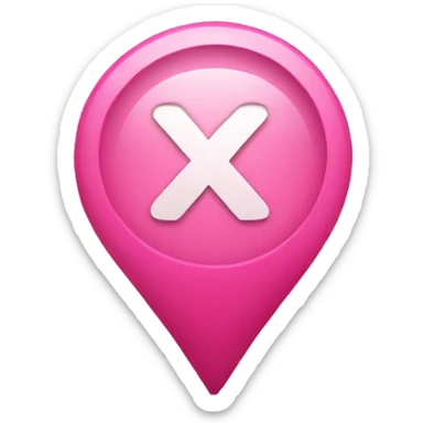 pink check mark sticker