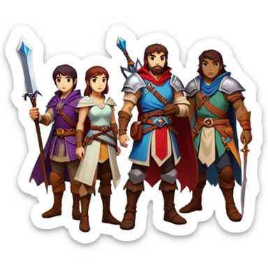 Dungeons and Dragons sticker