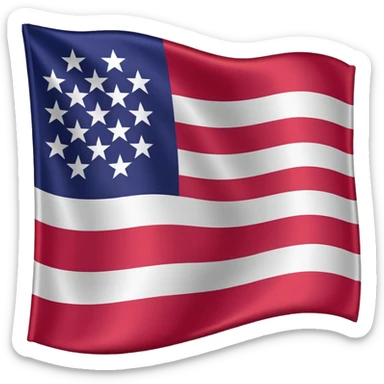 The flag of the US state of Ohio sticker