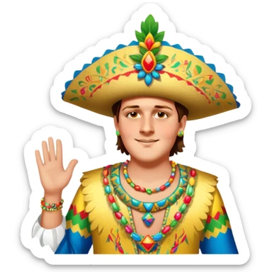 Fiesta Reveler sticker