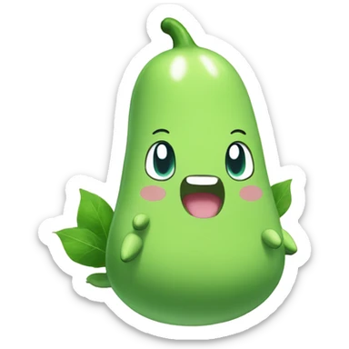 Chikorita sticker