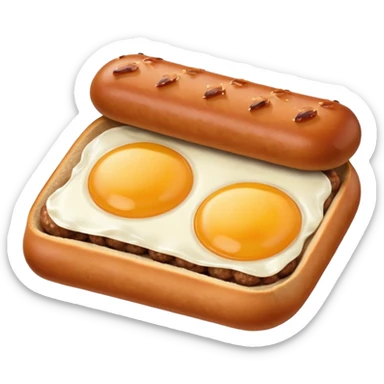 Breakfast sausage sticker