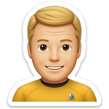 Captain Kirk sticker