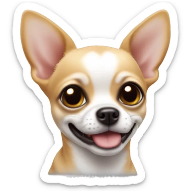 Cute little Chihuahua   sticker