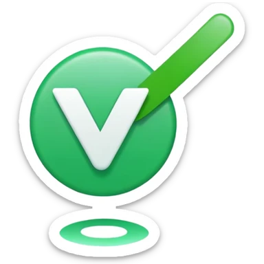 Weverse artists' verification emoji tick sticker
