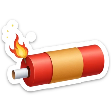 firecracker sticker