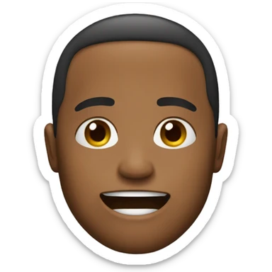 10% emoji in the style of the 100% emoji sticker