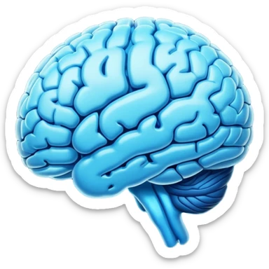 Cerebro creativo sticker