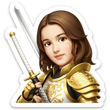 Golden Samurai sticker