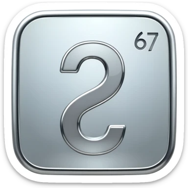 The Number 67 sticker