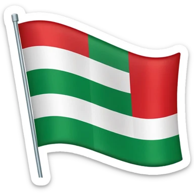italian flag sticker