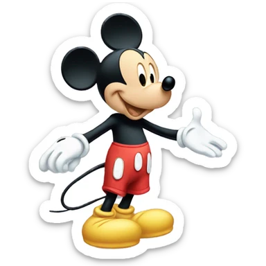 Mickey Mouse sticker