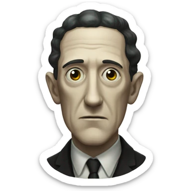 hp lovecraft sticker