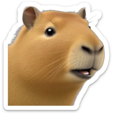 capybara capybara capybara sticker