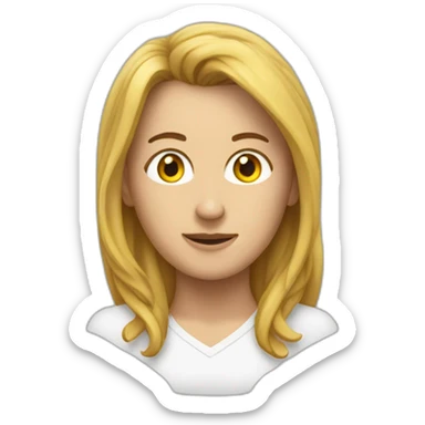 Une personne qui se cogne la tête contre le mur sticker