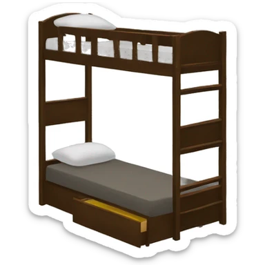 Blak bunk sticker