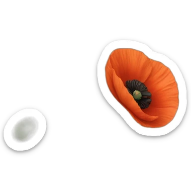 Poppy sorprendida sticker