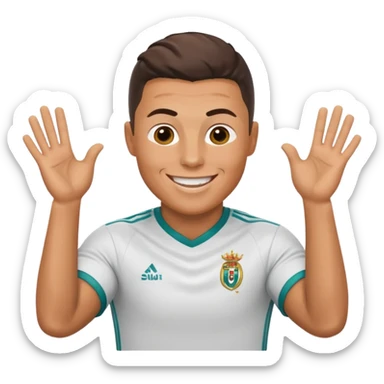 Ronaldo doing sui sticker