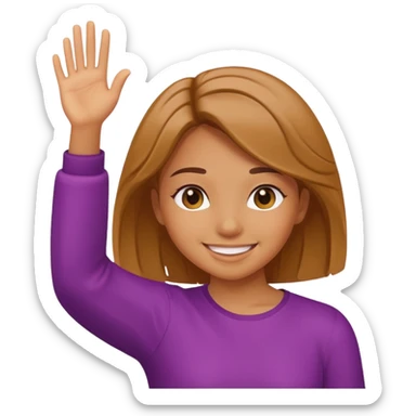 Dab dab girl  sticker