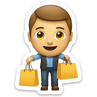 shopping analytics sticker