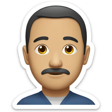 person from Uzbekistan sad sticker