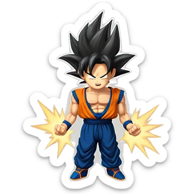 Super saiyan Goku  sticker