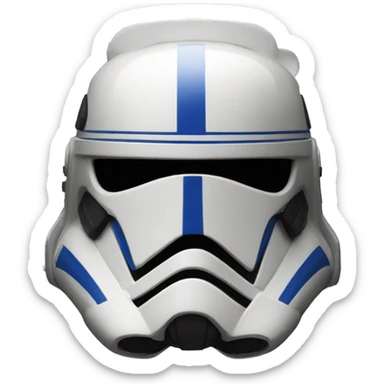 501st legion helmet sticker