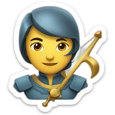 zodiac sign sagittarius sticker